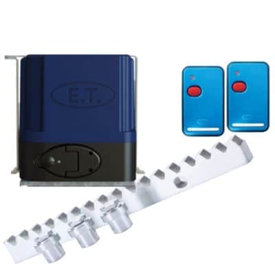 KIT MOTOR DRIVE 600 (500KG) - CREM ACERO 3MTS - 2 CONTROLES ETSYSTEMS