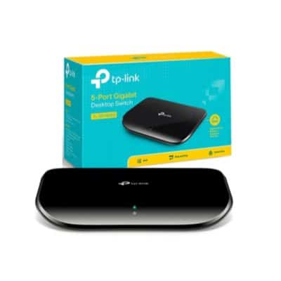 SWITCH 5 PTS NO ADMIN 10 100 1000 TL-SG1005D TP-LINK