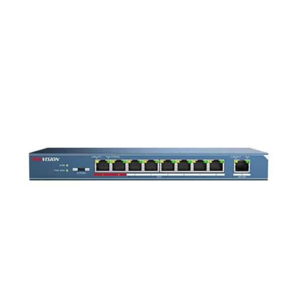 SWITCH POE 8 - 1 PTS DS3E0109P-E M HIKVISION