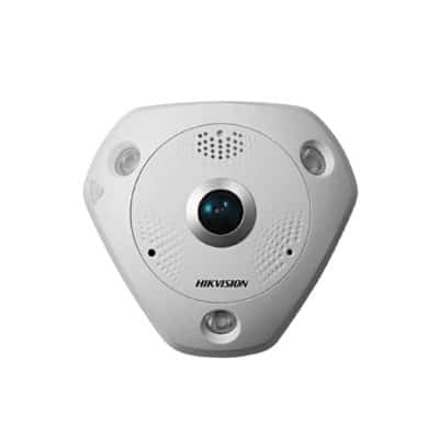 DOMO IP OJO DE PEZ UHD 12MP IR 15M DS-2CD63C5G0-IVS HIKVISION