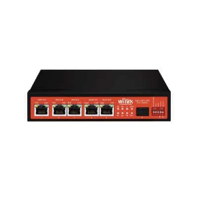 SWITCH 6 5GE-1SFP NO ADMINISTRABLE UPS POE SWITCH (60W) WI-PS306GF-UPS WITEK