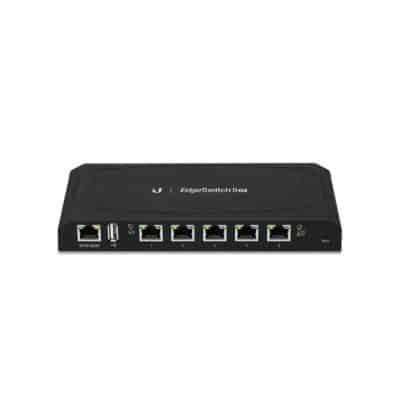 SWITCH 5 PTS POE EDGESWITCH 5XGIGE POE 24VDC 2.5A ES-5XP UBIQUITI
