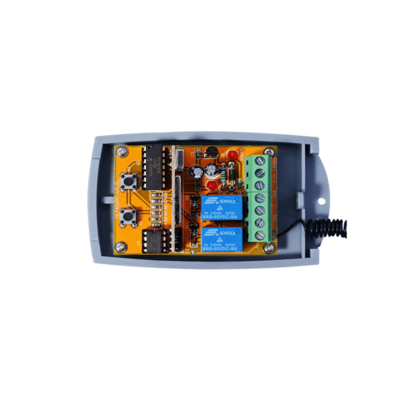 RECEPTOR RX  2 CANALES FRECUENCIA 433 MHZ  ROLLING CODE  ATC