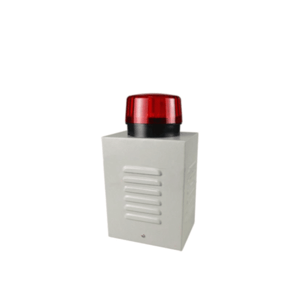 SIRENA 20W  GABINETE METALICO  GRAN LUZ ROJA Y TAMPER  GENERICO