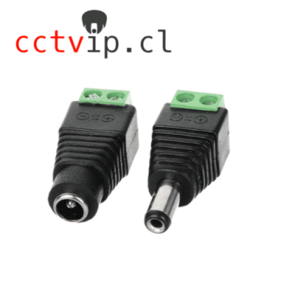 KIT CONECTORES DC MACHO Y HEMBRA GENERICO