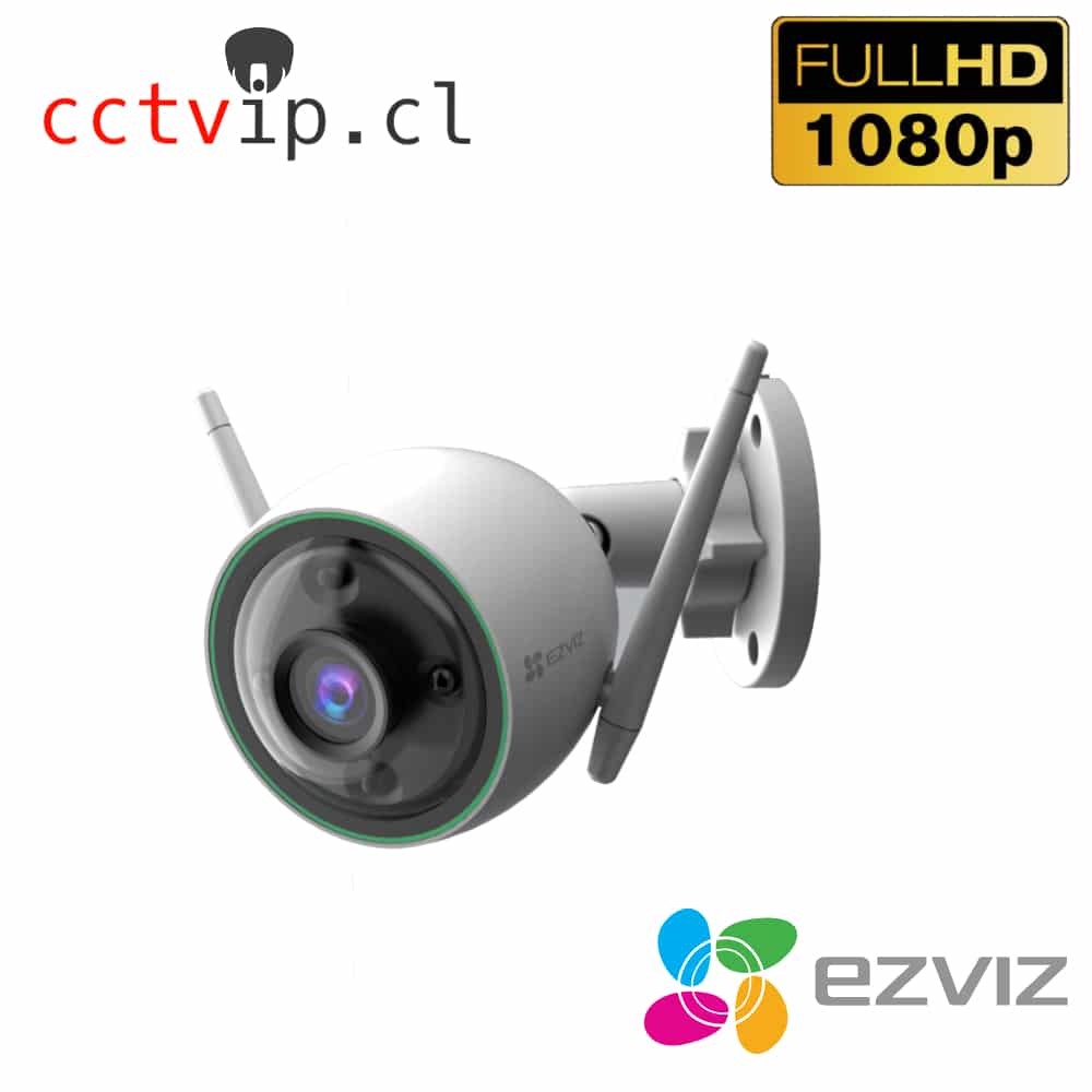 Camara De Seguridad Ezviz IP Wifi Full Hd 2MP 1080p C3N Exterior Vision  Nocturna A Color