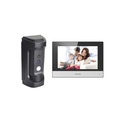 KIT VIDEO PORTERO IP ANTIVANDALICO DS-KB8112-IM WIFI IP66 IK10 HIKVISION