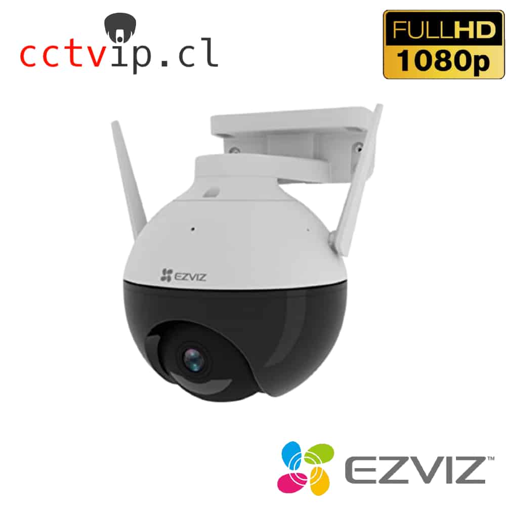 Camara EZVIZ C8PF, vigilancia exterior 360 grados