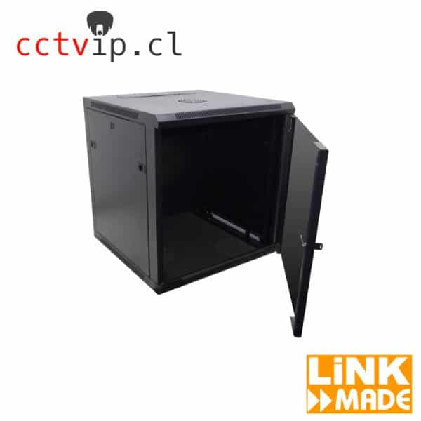 RACK PARED NEGRO RK12-6L 60CM FONDO 12U LINKMADE - Imagen 2