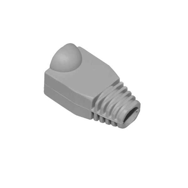 BOLSA-100-UNIDADES CAPUCHON RJ45 GRIS LINKMADE
