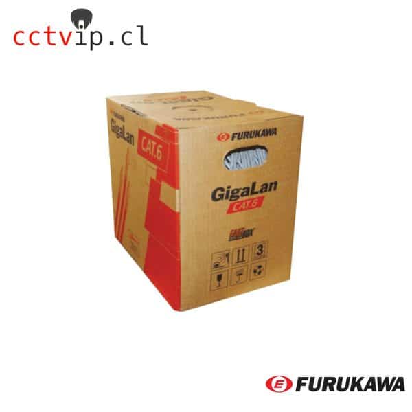 CABLE U UTP CAT6 24AWG 305M COBRE GRIS