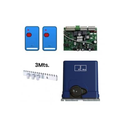 KIT MOTOR DRIVE 300 300KG USO RESIDENCIAL 2 TX1 - 3MT CREM ACERO ET SYSTEM
