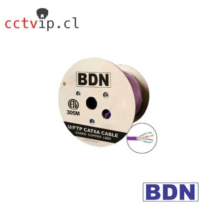 CABLE U FTP CAT 6A 23AWG LSZH VIOLETA 305M ETL BDN