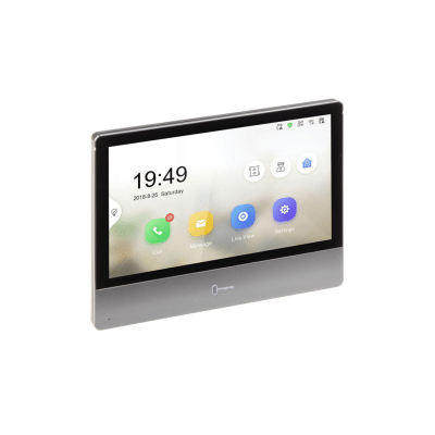 MONITOR 7PULG TOUCH PARA VIDEO PORTERO DS-KH8350-WTE1 HIKVISION