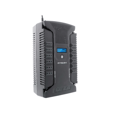 UPS INTERACTIVA 1000VA 500W 220V 12 TOMAS NACIONAL 2USB HT-1002LCD-C FORZA