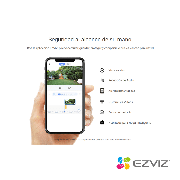 CAMARA IP WIFI C3X FHD 2MP IA DOBLE LENTE USO EXTERIOR CS-CV310-C1-6B22WFR EZVIZ - Imagen 5
