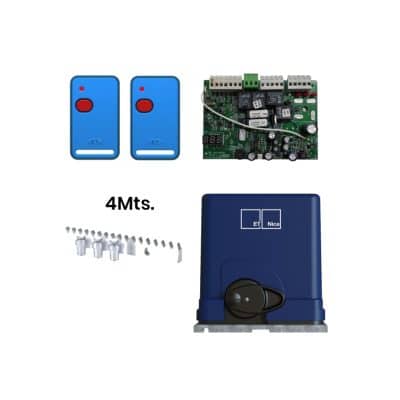 KIT MOTOR DRIVE 300 300KG USO RESIDENCIAL 2 TX1 - 4MT CREM ACERO ET SYSTEM