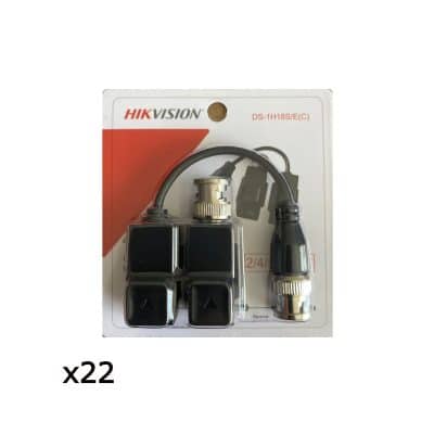 BALUN PACK 22 DS-1H18S E(C) HIKVISION