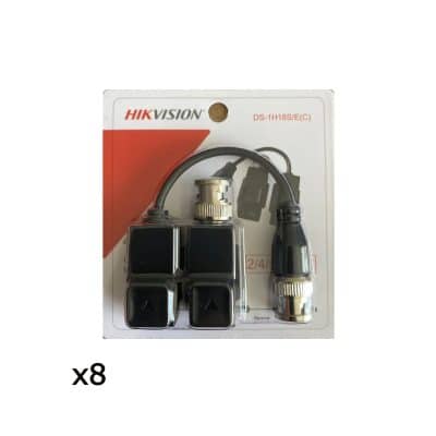 BALUN PACK X8 DS-1H18S E(C) HIKVISION