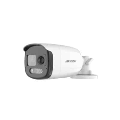 CAMARA TVI 2MP COLORVU 40M LUZ BLANCA DS-2CE12DF3T-PIRXOS 3.6MM HIKVISION