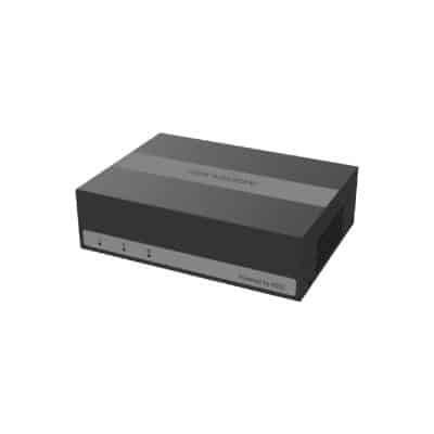 EDVR HIBRIDO 4 CH 4MP LITE CON DISCO SSD 480GB DS-E04HQHI-B HIKVISION