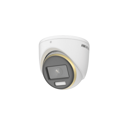 TURRET TVI 2MP LUZ 20M COLORVU CON MICRO DS-2CE70DF3T-MFS 2.8MM HIKVISION