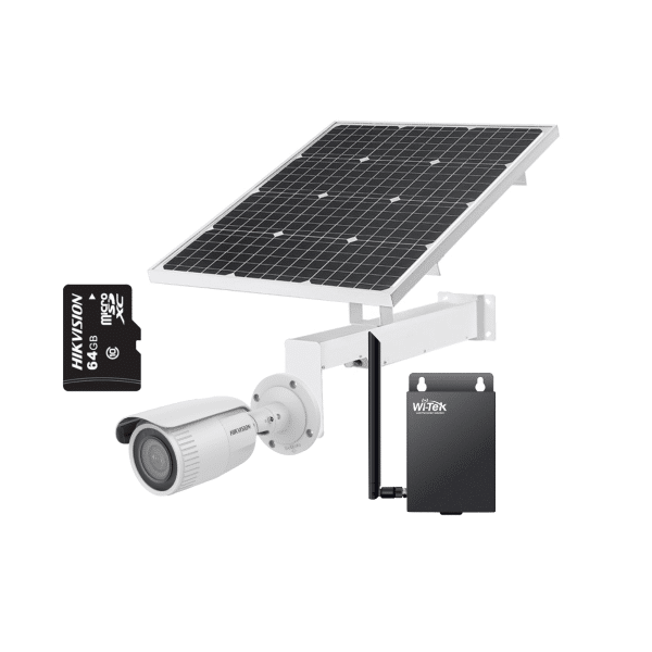 SOLUCION KIT SOLAR 4G HIKVISION
