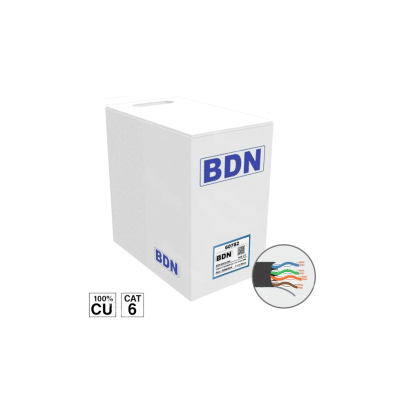 CABLE UTP EXTERIOR CAT 6 100% COBRE 305M BDN