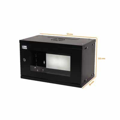 RACK 19P PARED INC2U DESARMADO 30CM-FONDO-VACIO 6U GABINETE