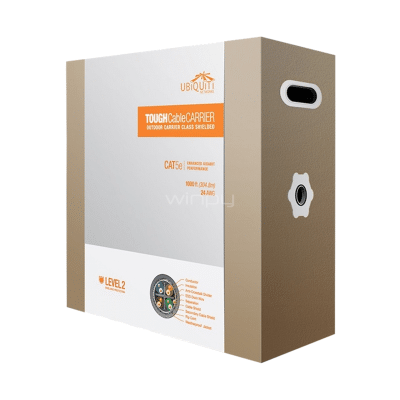 UISP-CABLE-CARRIER. UBIQUITI SF UTP CAT5E 305MTS 24AWG PE-EXTERIOR