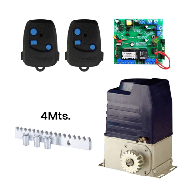 KIT MOTOR L200 (800KG) - CENTRAL PECCININ - 2TX - 4M CREM ACERO