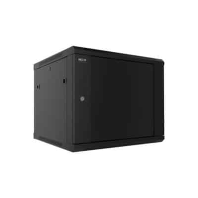 GABINETE 18U DE PARED FIJO 600X600MM 2 VENTILADOR NPC-F18U66B NEXXT
