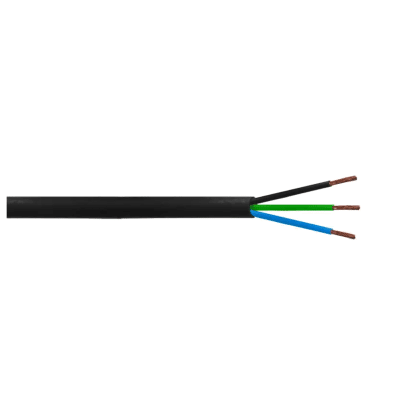 CORDON15 NEGRO 3X1.5MM 100MT CABLE ELECTRICO RV-K 10-13AMP