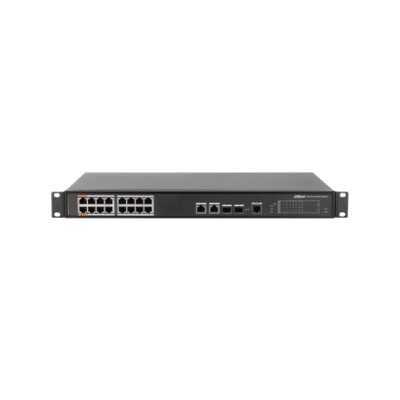 SWITCH 16 PTS ADMINISTRABLE 10 100 1000 2 SFP DH-PFS4218-16ET-190 DAHUA