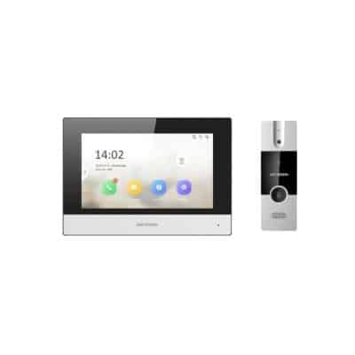 KIT IP VIDEO PORTERO HIBRIDO INTERCOMUNICADO WIFI DS-KIS302-P HIKVISION
