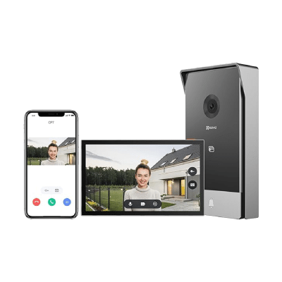 KIT VIDEO PORTERO 3MP HP7 2HILOS WIFI CS-HP7-R101-1W2TFC EZVIZ
