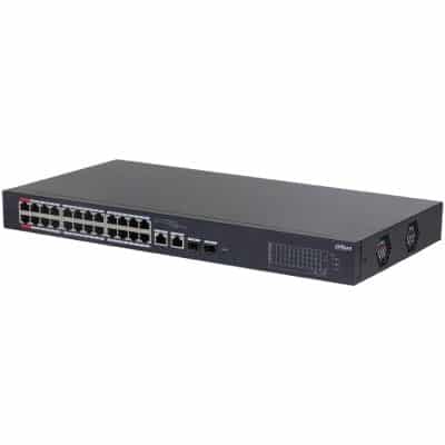 SWITCH 24 PTS POE ADMIN CLOUD LAYER 2. 4 PTS 10 100 1000 DH-CS4226-24ET-240 DAHUA