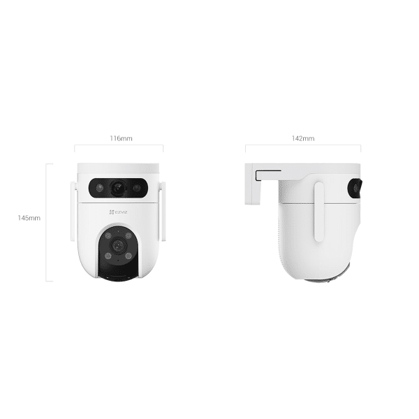 CAMARA PT H9C DUAL WIFI 2K+2K IR40M CS-H9C-R100-8H33WKFL EZVIZ - Imagen 4