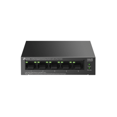 SWITCH DE ESCRITORIO 5 PTS 4 PTS POE- LS105GP TP-LINK