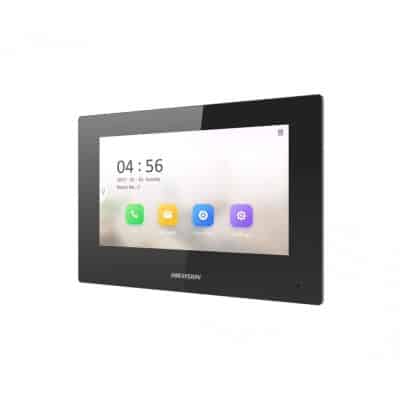 MONITOR 7 PULGADAS DE INTERIOR IP DS-KH6320-LE1(B) NEGRO HIKVISION