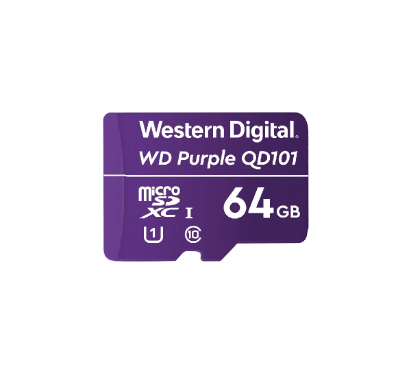 MEMORIA MICROSD 64GB CLASS 10 WD WDD064G1P0C WESTERN DIGITAL