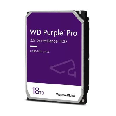 HDD 18TB WD PURPLE 7200RPM 512MB WD181PURP WESTERN DIGITAL